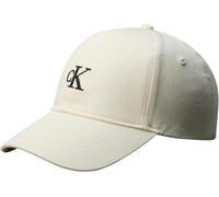 Calvin Klein Gorra de béisbol Bordada con Monograma para Mujer, LV04K5024GYAE001, Color Blanco Hueso, OS