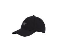 Calvin Klein Gorra Hombre Mono Logo Panel de algodón, Negro (Black), Talla Única