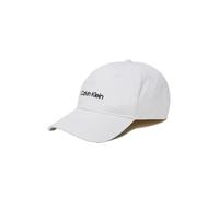 Calvin Klein Gorra Hombre Embroidery de algodón, Multicolor (Bright White/Black), Talla Única
