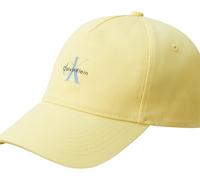 Calvin Klein Gorra Hombre Mono Logo Panel de algodón, Amarillo (Sunlight), Talla Única
