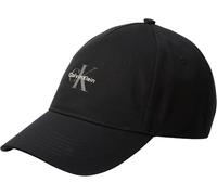 Calvin Klein Gorra Hombre Mono Logo Panel de algodón, Negro (Black), Talla Única