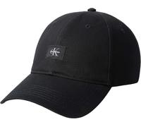 Calvin Klein Gorra Hombre Monologo con Logotipo Tipo Etiqueta, Negro (Black), Talla Única