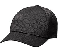 Calvin Klein Gorra Mujer Cap Monogram Jacquard con Logotipo, Negro (CK Black Mono Jacquard), Talla única
