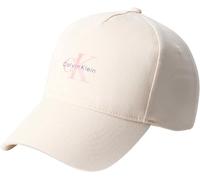 Calvin Klein Gorra Mujer Printed Monologo de algodón, Beige (Calico), Talla Única