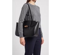 Calvin Klein Hardware Flap Tote Bag Black/tumbled Deep Gold Talla: OS | Bolsos de Mano Outlet | Mujer | Amarillo