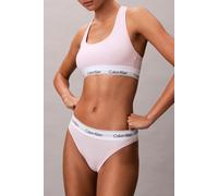 Calvin Klein High Leg Tanga Cradle Pink Talla: L | Calzoncillos Outlet | Mujer | Rosa
