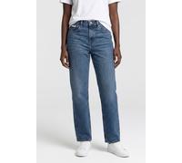 Calvin Klein High Rise Straight Sage Jean Stanton Talla: W26 | Pantalones Rectos Outlet | Mujer | Verde