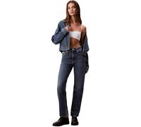 Calvin Klein High Rise Straight Stanton Lv047d743g - Jeans Mujer