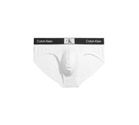 Calvin Klein Hip Brief 000NB3402A, Boxer Briefs de Cadera para Hombre, White, M
