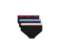 Calvin Klein Hip Brief 3-pack Black Bodies Fall Berry/frozen Talla: M | Bóxeres Outlet | Hombre | Negro