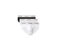 Calvin Klein Hip Brief 3-pack Black W/silver Haze Wb/silver Haze Talla: M | Bóxeres Outlet | Hombre | Negro