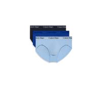 Calvin Klein Hip Brief 3-pack Shoreline/royalty/blue Bell Talla: L | Bóxeres Outlet | Hombre | Azul