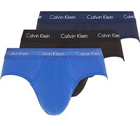 Calvin Klein Hip Brief 3pk 0000u2661g Calzoncillos de cadera, Azul, XS Hombre