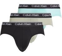 Calvin Klein Hip Brief 3Pk 000Nb2568A Calzoncillos de Cadera, Multi (BLK, Palm Leaf STR_Beau BL, F Mauve), XL para Hombre