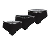 Calvin Klein Hip Brief 3Pk 68A, Hombre, Negro, M