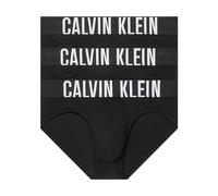 Calvin Klein Hip Brief 3Pk 000NB3607A Boxer Briefs de Cadera, Negro (Black, Black, Black), XS para Hombre
