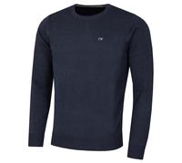 Calvin Klein Hombre 2026 Algodón Cuello Redondo Transpirable Golf Suéter 38% OFF