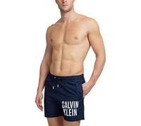 Calvin Klein Hombre Bañador Medium Drawstring Largo, Azul (Navy Iris), XXL