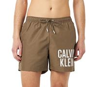 Calvin Klein Hombre Bañador Medium Drawstring Largo, Marrón (Nettle), XXL