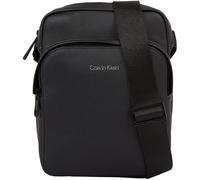 Calvin Klein Hombre Bolso Bandolera Ck Must Pique Reporter S W/Pckt Pequeño, Negro (Ck Black), Talla Única