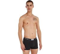 Calvin Klein Hombre Bóxer Trunk Algodón con Stretch, Negro (Black), XL