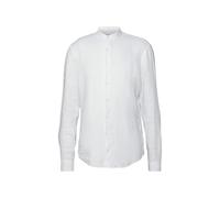 Calvin Klein Hombre Camisa Manga Larga Lino K10K109511, Color blanco., 41