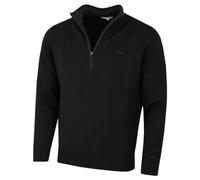 Calvin Klein Hombre Chunky Knit 1/2 Zip Suéter de Golf - Apagón - XXXXXL