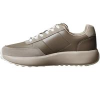Calvin Klein Hombre City Runner Laceup Tape LTH Hm0hm02033 Medias, Brown Rock Ridge Smog Taupe, 44.5 EU, Brown Rock Ridge Smog - Gris Pardo, 44.5 EU