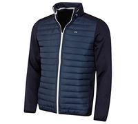 Calvin Klein Hombre CK Hybrid Chaqueta de Golf - Azul Marino/Marina - S