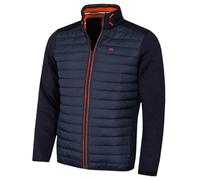 Calvin Klein Hombre CK Hybrid Chaqueta de Golf - Azul Marino/Naranja - M