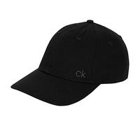 Calvin Klein Hombre clásico algodón 6 Panel Gorra de béisbol - Negro/Charcoal