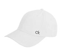 Calvin Klein Hombre clásico algodón Ajustable 6 Panel Gorra de béisbol
