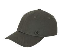 Calvin Klein Hombre clásico algodón Ajustable 6 Panel Gorra de béisbol