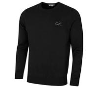 Calvin Klein Hombre Cuello Redondo Tour Comfort Golf Suéter - Negro - XXXXL