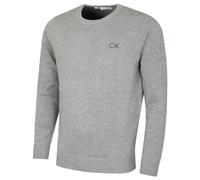 Calvin Klein Hombre Cuello Redondo Tour Comfort Golf Suéter - Plata - M