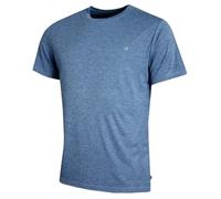 Calvin Klein Hombre Harlem Cuello de la tripulación Camiseta - Denim Marl - L