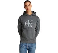 Calvin Klein Hombre Hoodie Seasonal Monologo Regular con Capucha, Gris (Endless Grey), 5XL