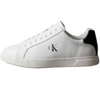 Calvin Klein Hombre Low Profesor Cupsole LTH Hm0hm02123 Medias, Blanco, Blanco, Negro, 42 EU