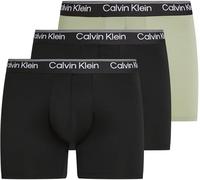 Calvin Klein Hombre Pack de 3 Calzoncillos bóxer Tejido elástico, Multicolor (B- Beau Bl, F Mauve, Saharah Sn WBS), S
