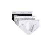 Calvin Klein Hombre Pack De 3 Calzoncillos Icon Hip, Grey/White/Black