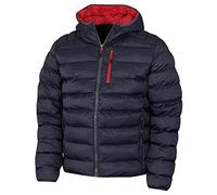 Calvin Klein Hombre San Gabriel tejido jacquard - Armada/Rojo - XXL