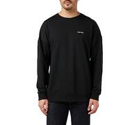Calvin Klein Hombres L/S Sweatshirt, Black, XL