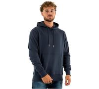 Calvin Klein Hoodie Badge con Capucha para Hombre, Azul (India Ink), M
