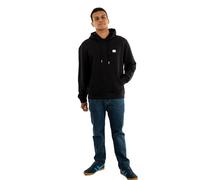 Calvin Klein Hoodie Hombre Terry Badge con Capucha, Negro (Black), L