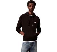 Calvin Klein Hoodie Hombre Terry Badge con Capucha, Negro (Black), XL