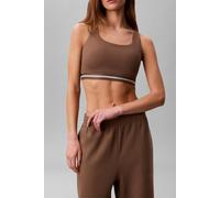 Calvin Klein Icon Sport Bra Medium Support Shitake Talla: S | Calzoncillos Outlet | Mujer