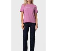 Calvin Klein Inst. Logo Classic T-shirt Raspberry Cream Talla: XS | Camisetas de Seda Outlet | Mujer | Rosa