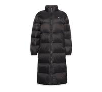 Calvin Klein Abrigo de plumas Mujer Essentials Midweight Long Puffer con capucha, Negro (Black), L