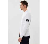 Calvin Klein Jeans Badge Waffle Ls Tee XL Blanco