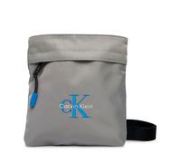 CALVIN KLEIN JEANS Bandoleras, neceseres y maletas para hombre Bandolera plana de nailon con logo monograma